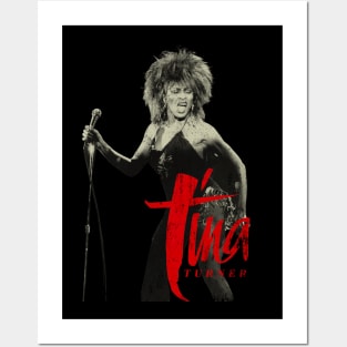 Vintage Aesthetic // Tina Turner Posters and Art